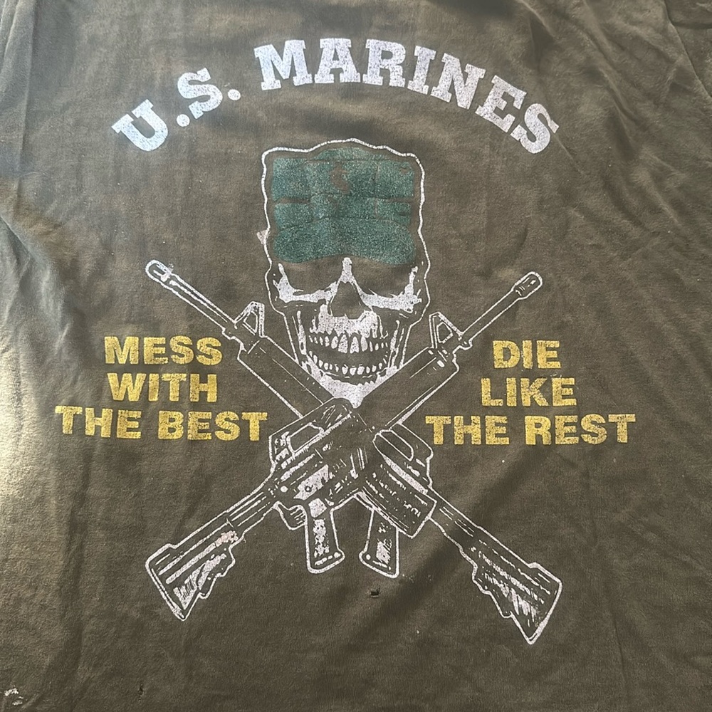 Vintage Military US marines Shirt